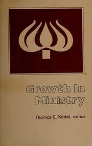 Tapa de Growth in ministry
