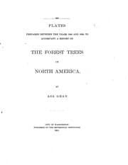 Tapa de Plates prepared between the years 1849 and 1859, to accompany a report on the forest trees of North America