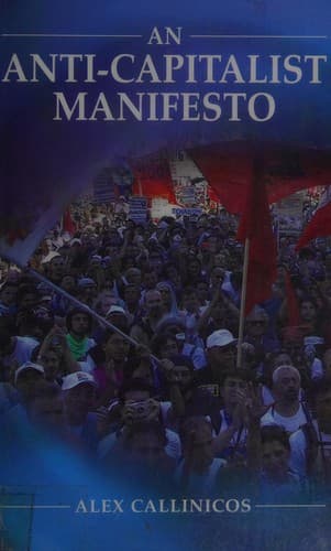 Tapa de An anti-capitalist manifesto