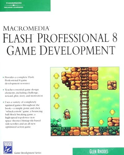 Tapa de Macromedia Flash professional 8 game development
