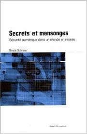 Tapa de Secrets et mensonges. securite numerique dans un monde en réseau