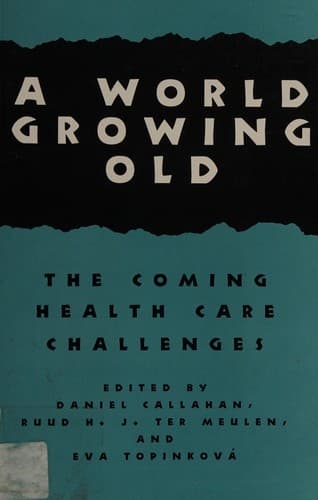 Tapa de A world growing old