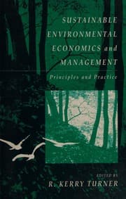 Tapa de Sustainable environmental economics and management