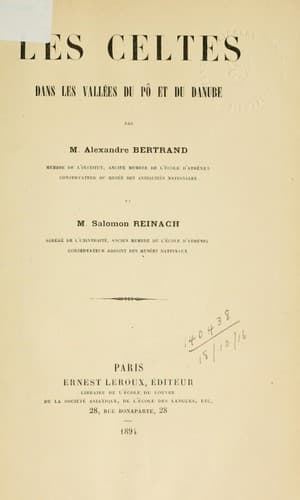 Tapa de Nos origines.