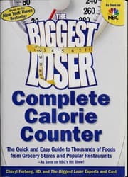 Tapa de The Biggest loser complete calorie counter