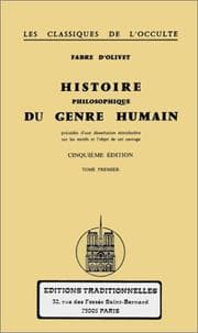 Tapa de Histoire philosophique du genre humain , tome 1 et 2