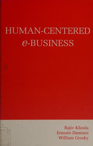 Tapa de Human-centered e-business
