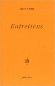 Tapa de Entretiens (livre non massicoté)