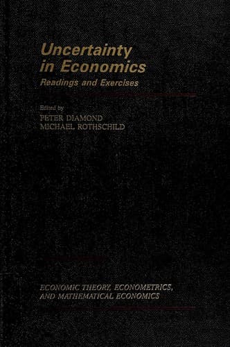 Tapa de Uncertainty in economics