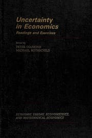 Tapa de Uncertainty in economics