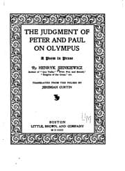 Tapa de The Judgment of Peter and Paul on Olympus: A Poem in Prose