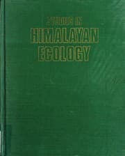 Tapa de Studies in Himalayan ecology and development strategies