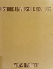 Tapa de Histoire Universelle des Juifs