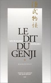 Tapa de Le Dit du Genji, 2 volumes