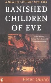 Tapa de Banished Children of Eve, A Novel of Civil War New York