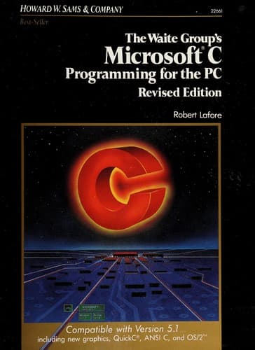Tapa de The Waite Group's Microsoft C programming for the PC