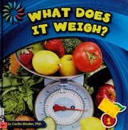 Tapa de What does it weigh?