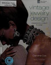 Tapa de Vintage jewelry designs