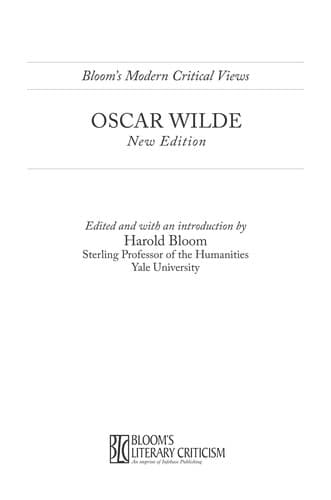 Tapa de Oscar Wilde