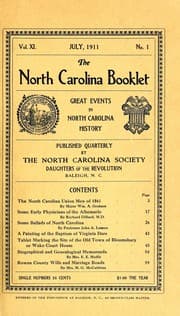 Tapa de Some ballads of North Carolina