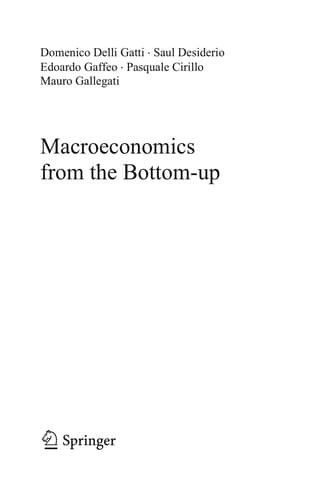 Tapa de Macroeconomics from the Bottom-up