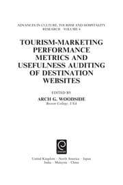 Tapa de Advances in culture, tourism and hospitality research