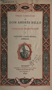 Tapa de Opúsculos gramaticales