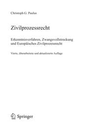 Tapa de Zivilprozessrecht