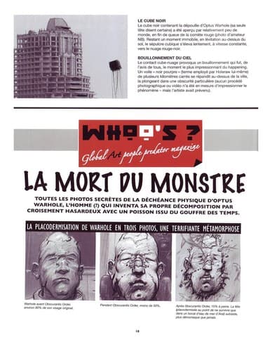 Tapa de Le monstre
