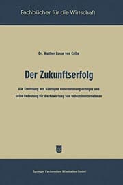 Tapa de Der Zukunftserfolg