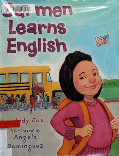 Tapa de Carmen learns English