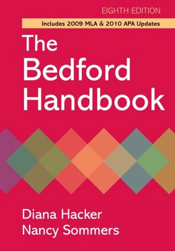 Tapa de The Bedford handbook