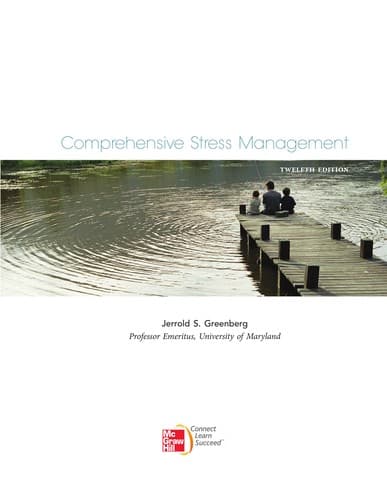 Tapa de Comprehensive stress management