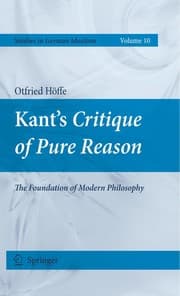 Tapa de Kant's critique of pure reason