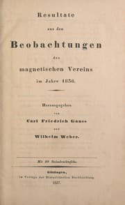 Tapa de Resultate aus den Beobachtungen des Magnetischen Vereins im Jahre ...