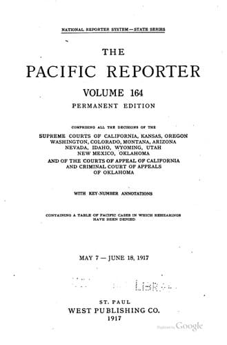Tapa de Pacific reporter