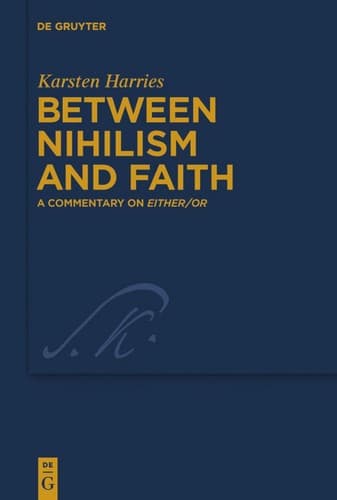 Tapa de Between nihilism and faith