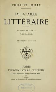 Tapa de La bataille littéraire