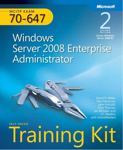 Tapa de MCITP self-paced training kit (Exam 70-647)