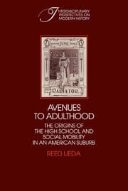 Tapa de Avenues to adulthood