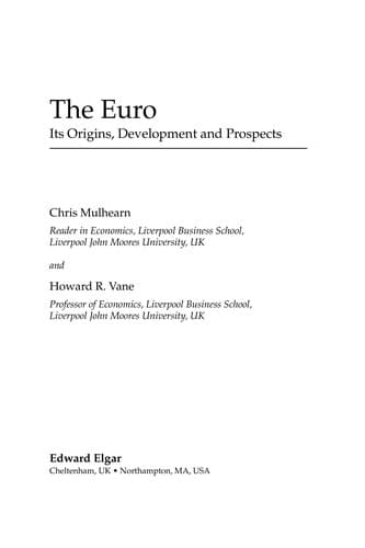 Tapa de The euro