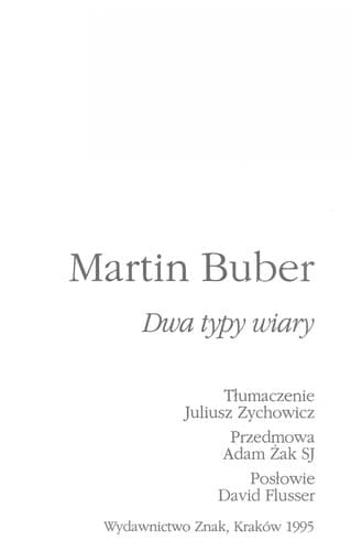 Tapa de Dwa typy wiary