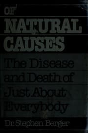 Tapa de Of natural causes