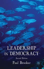 Tapa de Leadership in democracy
