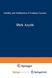 Tapa de Stability and Stabilization of Nonlinear Systems