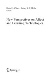 Tapa de New perspectives on affect and learning technologies