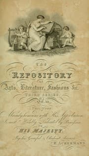 Tapa de The Repository of arts, literature, commerce, manufactures, fashions and politics