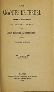 Tapa de Los amantes de Teruel