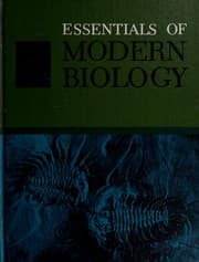 Tapa de Essentials of modern biology