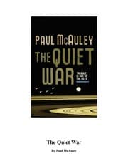 Tapa de The quiet war